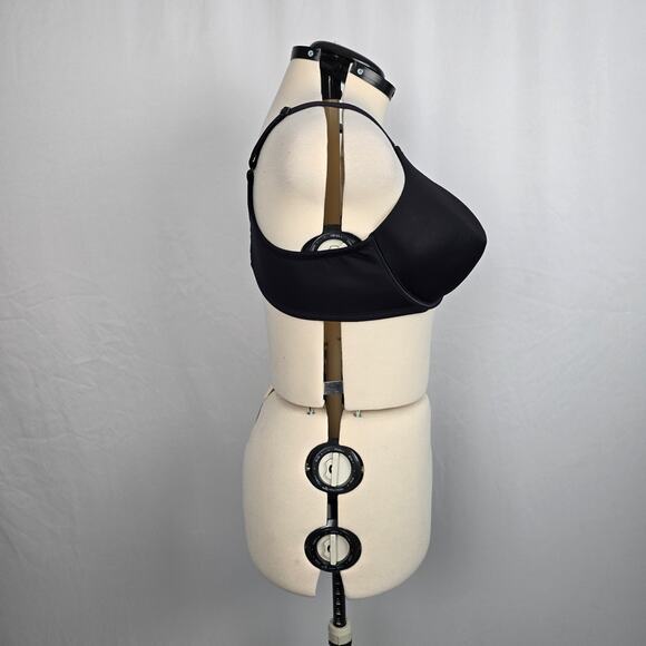 Vanity Fair Full Figure Bra Women's 46C Black Back Closure - Picture 5 of 11
